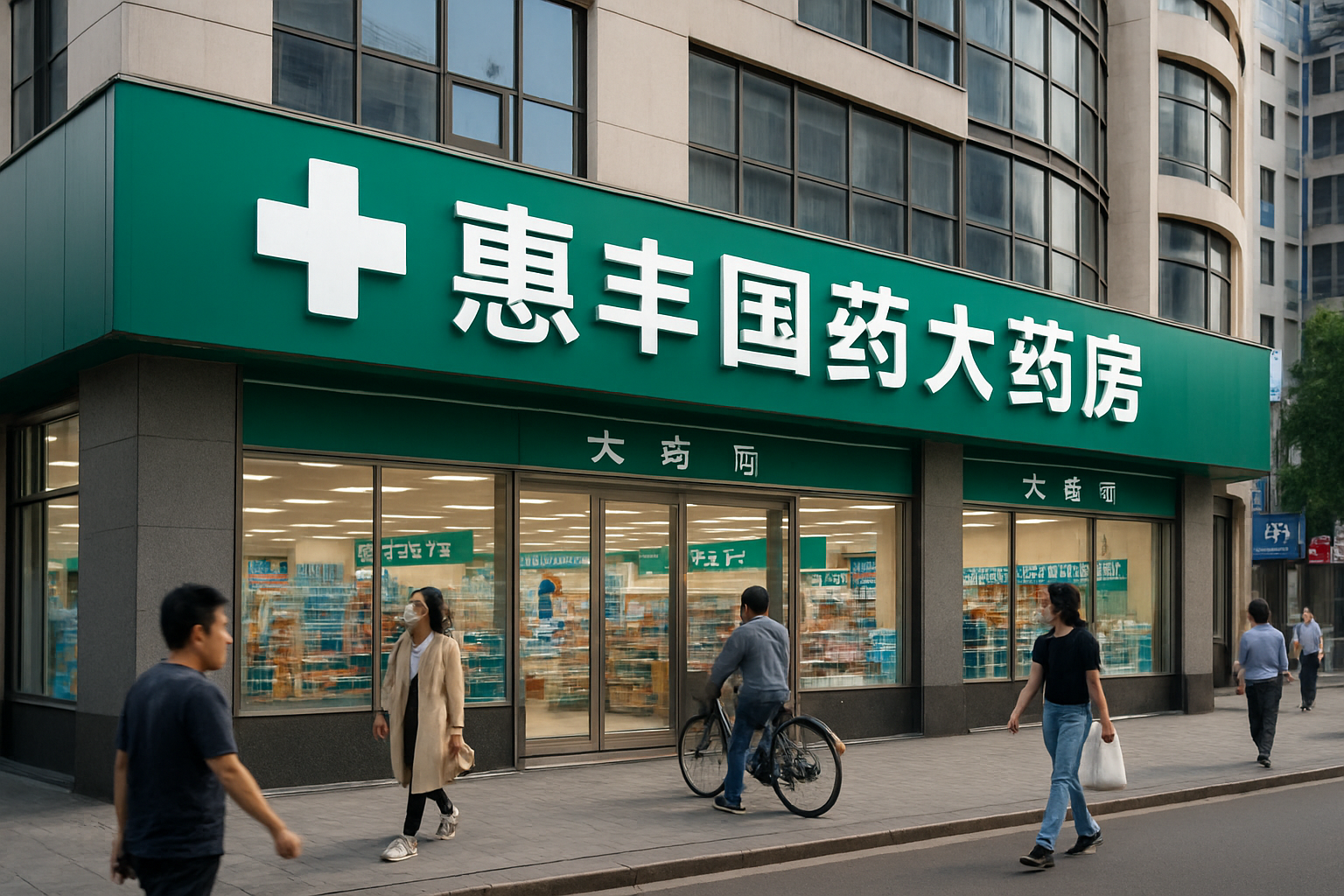 惠丰药房3D模型